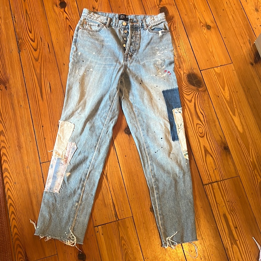 Urban outfitters patchwork jeans